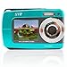 SVP Aqua 5500 Blue (with Micro 32GB) 18MP Dual Screen Waterproof Digital Camera