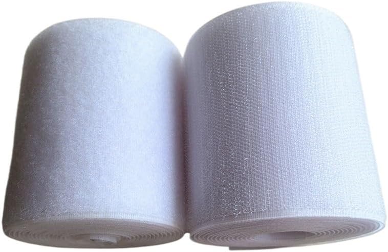 1M/Pair Sew on Hook and Loop Strips Non-Adhesive Fastening Nylon Tape Fabric Fastener Interlocking /50/100/150mm