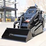 Mini-Kid-Lader-Ständer auf Kompaktlader, Schneeräumung, Hydrauliksystem für Landschaftsbau und Outdoor-Projekte