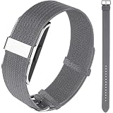 HSWAI Soft Nylon Compatible with Hume Band Replacement, Adjustable Clasp Buckle & Loop Closure for Secure,Sport Strap Wristband for Hume Health Band Fitness Tracker Women Men
