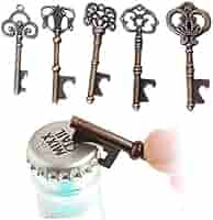 アンティーク ビンテージ 栓抜き フッシュ ナイフ セット Amazon｜栓抜き 鍵 セット 亜鉛 合金 ボトル オープナー ビール
