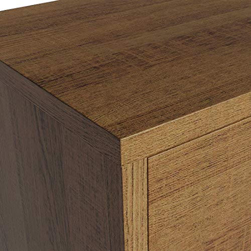 Rack Madesa Sydney Para Tv Até 50 Pol 2 Portas Rustic E Branco