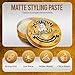 Dapper Dan Matt Paste, High Hold Low Shine Hair Paste for Men, Adds Texture with Flexible Hold for All Styles, Vintage Cologne Fragrance, 1 x 100ml