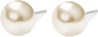 Perla - Classic Cream 6mm Pearl - Hypoallergenic Stainless Steel Stud Earring Cream / 6mm / Pearl Cream