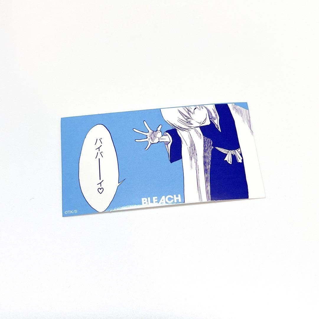 BLEACH 市丸ギン ステッカー】BLEACH 市丸ギン 骨牌 缶バッジ Klub