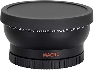 58MM Wide Angle 0.45x Converter Lens with Macro - Attachment for Rebel T6s
