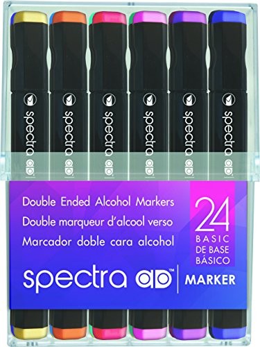 Chartpak Spectra Admarker Set 24 colores b‡sicos