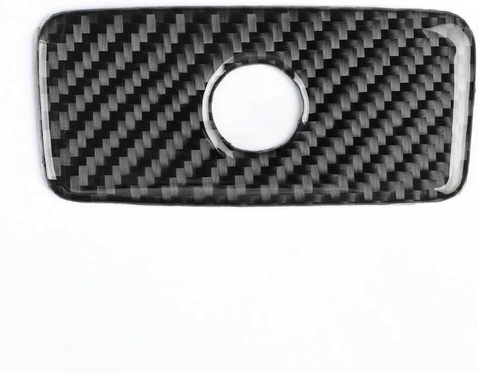 Real Carbon Fiber Interior Decoration Cover Premium Woven Texture Self-Adhesive Sticker Trim Compatible with Grand Cherokee 2012-2021 (Red Real Carbon Fiber, Window Switch Stickers 4pc)