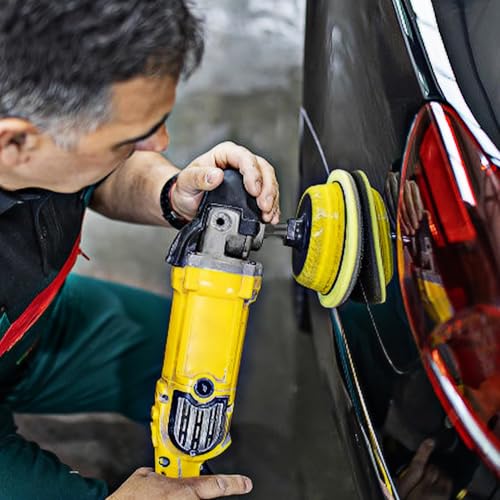 Image of 5 /8 inch-11 Angle Grinder Extension Shaft Connecting Rod 2 inch Airway Buff Extender Durable Aluminum Extension Shaft for Power Angle Grinder and Buffing Wheel Polishing Kit Accessories - Black