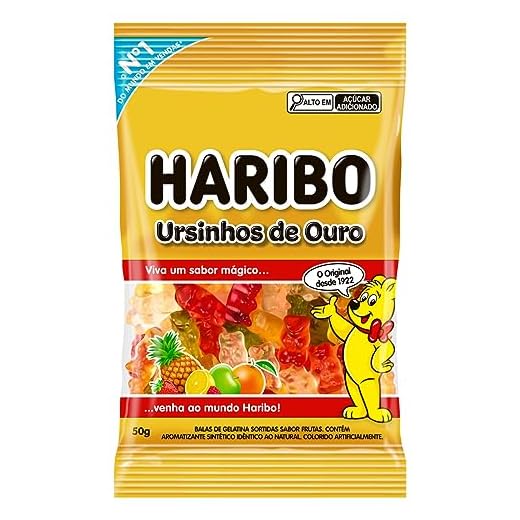 Bala de Gelatina Ursinhos de Ouro