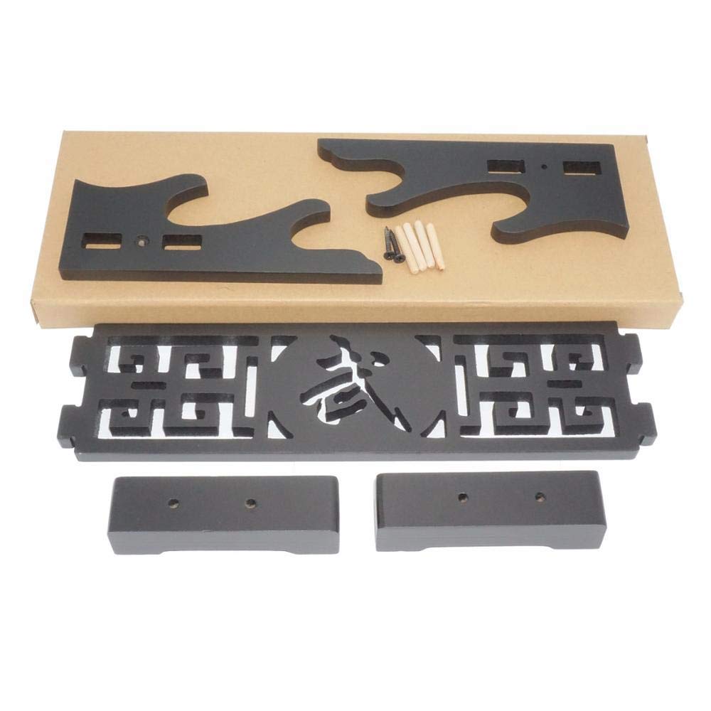 Schwerthalter Katana Samurai Standhalter Hanger Desktop-Display Chinese Character WU 2-Tier-Rack