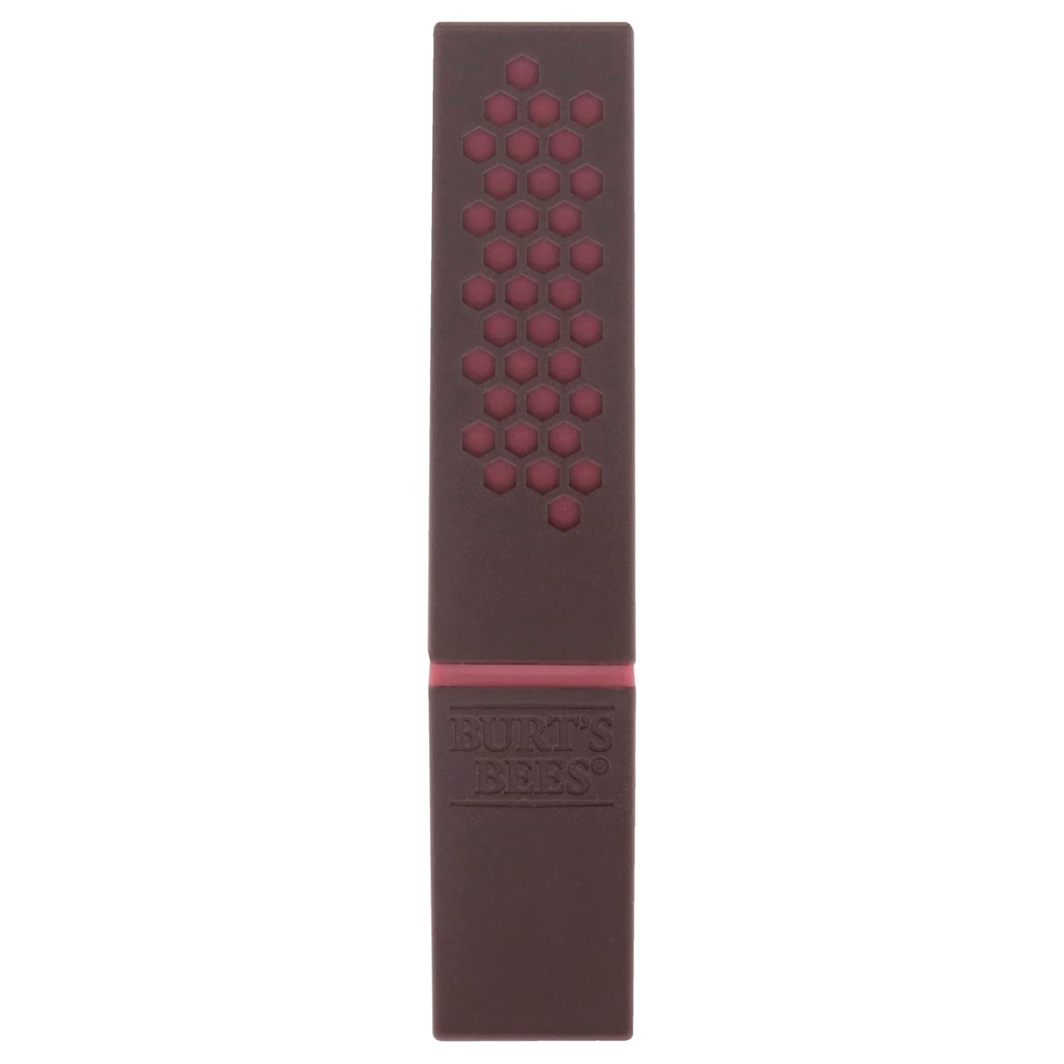 Burts Bees 100% Natural Glossy Lipstick, Pink Pool - 1 Tube