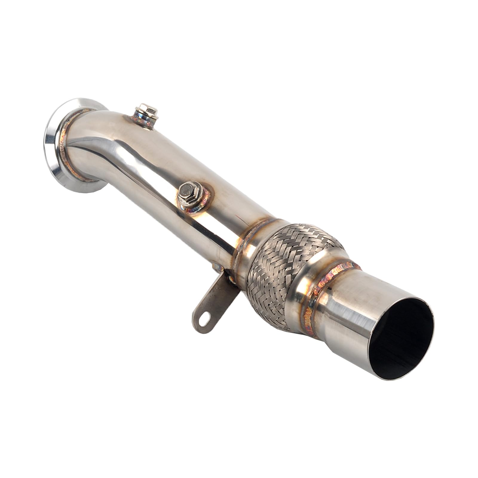 Downpipe échappement INOX Adapté pour BMW 535i 640i 740Li F10 F11 F07 F06 F12 F13 F01 2010-2015 Tuyau décatalyseur