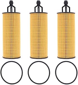 NewYall Set of 3 Engine Oil Filter