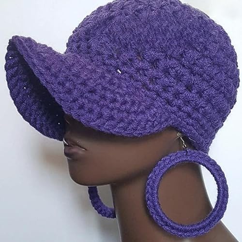 Chapeau de baseball au crochet pour vos sorties à la plage