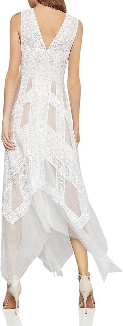 orange backless dress