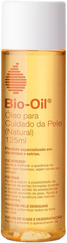 BIO OIL ÓLEO PARA CUIDADO DA PELE - NATURAL 125ML