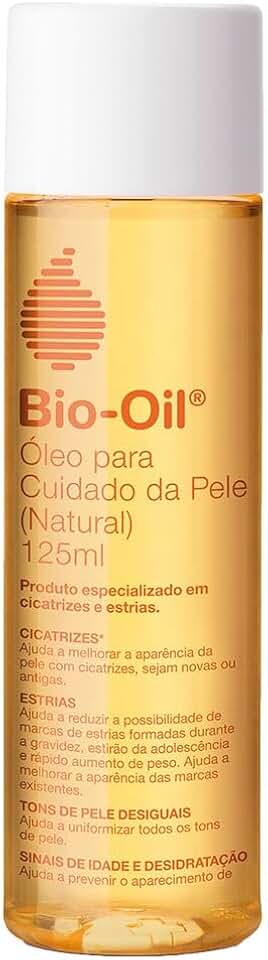 BIO OIL ÓLEO PARA CUIDADO DA PELE - NATURAL 125ML