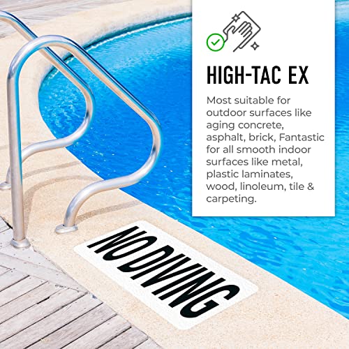 Marcador Adhesivo para Piscina Vinilo 6x12 Pulgadas miniatura 3