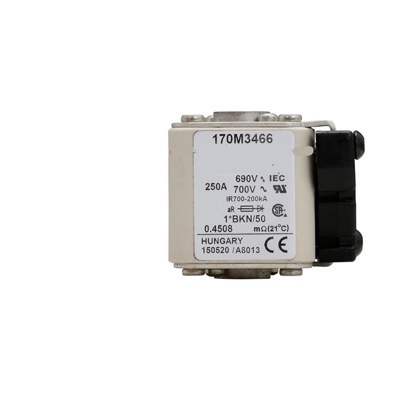 Fusible rapide 170M3466 pour protection de puissance industrielle