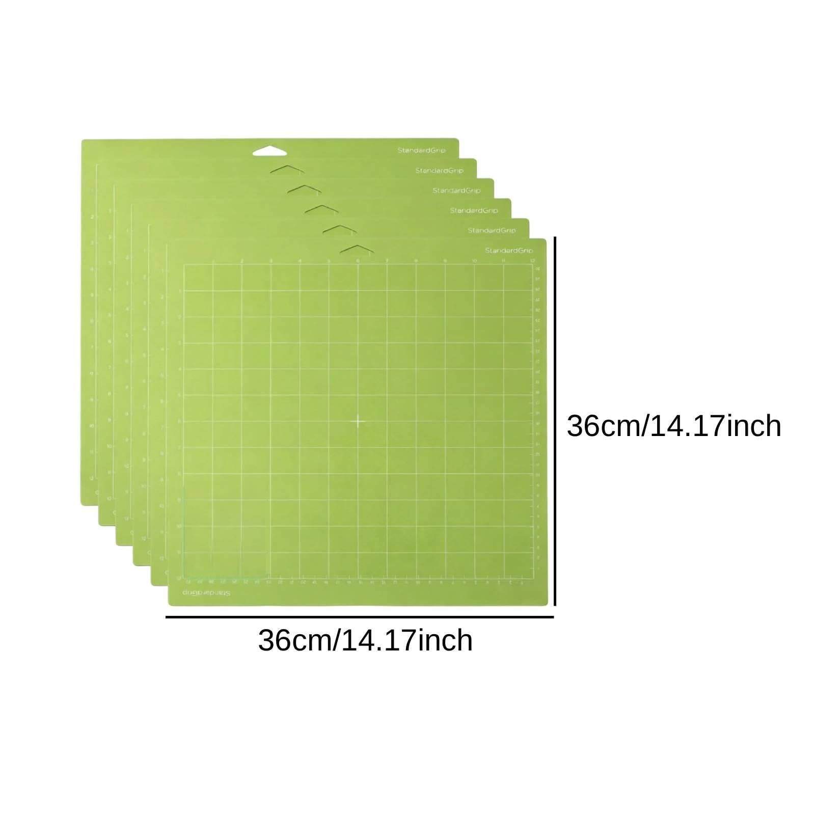 Tappetino da Taglio in PVC, 36x36 cm, Multifunzionale, Antiscivolo, Ideale per Cucito, Quilting, Artigianato, Scrapbooking e Altri progetti.