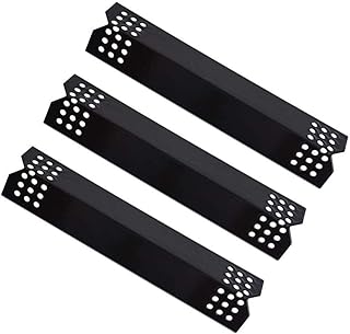 LOKHING 97371 (3-Pack) Porcelain Steel Flame Tamer, Heat Shields, Heat Plate, Heat Tent, Grill Replacement Parts for Char-Broil, Grill Master, Nexgrill and Other Gas Grill Models
