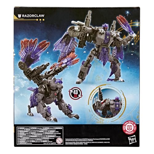 Transformers Age of the Primes Leader Class Figurine Razorclaw 19 cm - vue 5