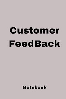 Customer feedback: Notebook Journal 9*6 inch with 100 lined pages Gift for High-quality matte cover white paperback register login notebook visitors ... clients opinions Record notes stores note