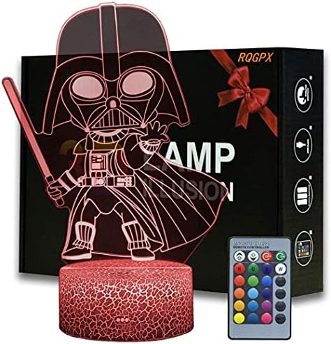 RQGPX Touch Lamp 3D Stitch Kids Night Light & USB Cable 16 Colors NightLights - Gifts for Women Teen Girls Baby Age 2 3 4 5 6 Year Old
