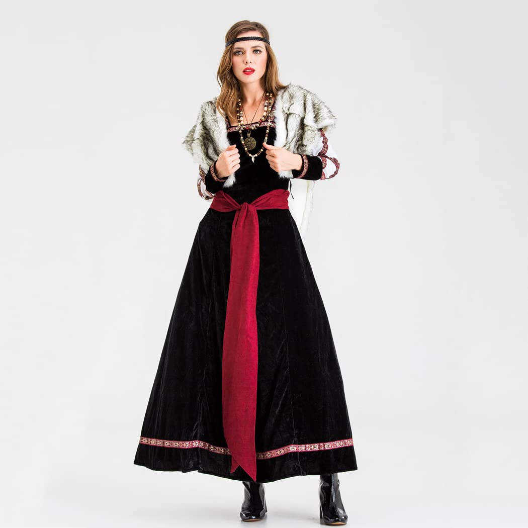 Kostium na halloween Retro kobiety pirat wojownik kostium strój wieczorowe imprezy tematyczne bal przebranie na karnawał akcesoria