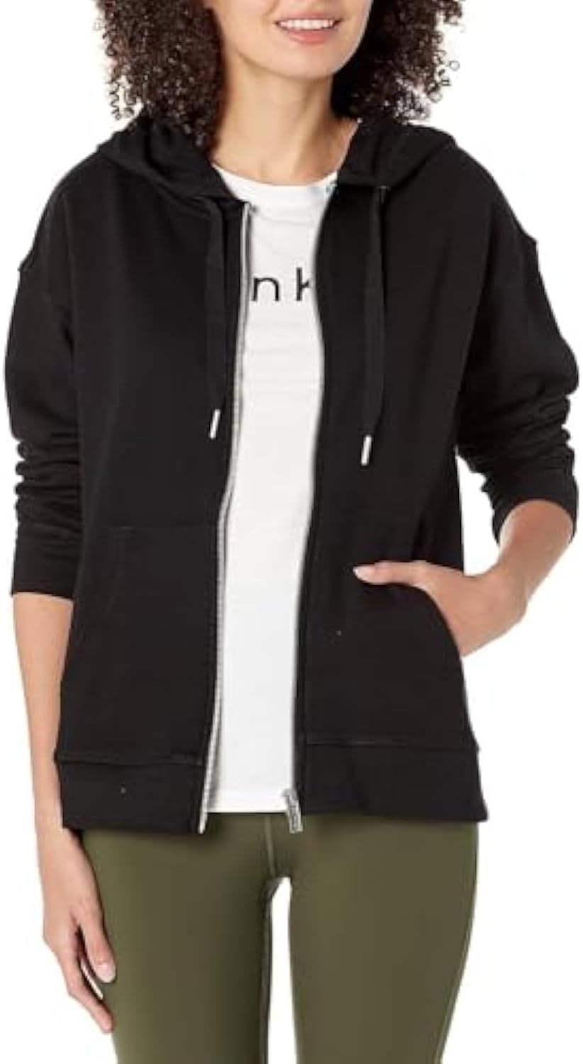 Calvin Klein Women’s Eco French Terry Hoodie Sweatshirt