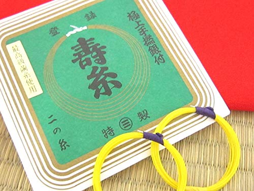 長唄 三味線 糸セット 丸三ハシモト 極上絹糸 (2の糸13-2(2本入り))