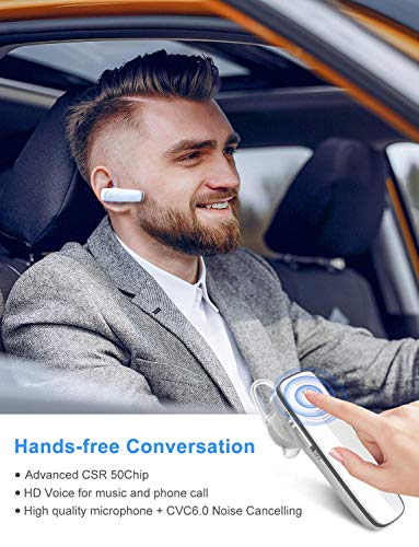 New bee Bluetooth headset mobiele telefoon ultralichte draadloze in-ear bluetooth headset met stereogeluid handsfree… - Image 3