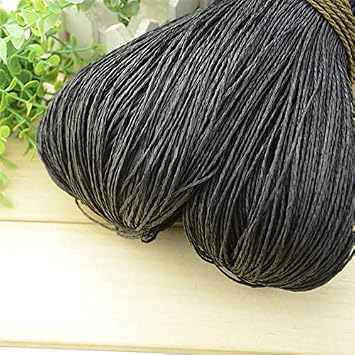600 Meter 500g Natural Raffia Straw Yarn for Hand Knit Crochet Yarn Summer Hat Handbag Baskets Knitting Material DIY Craft - Raffia Straw Yarn for Crocheting