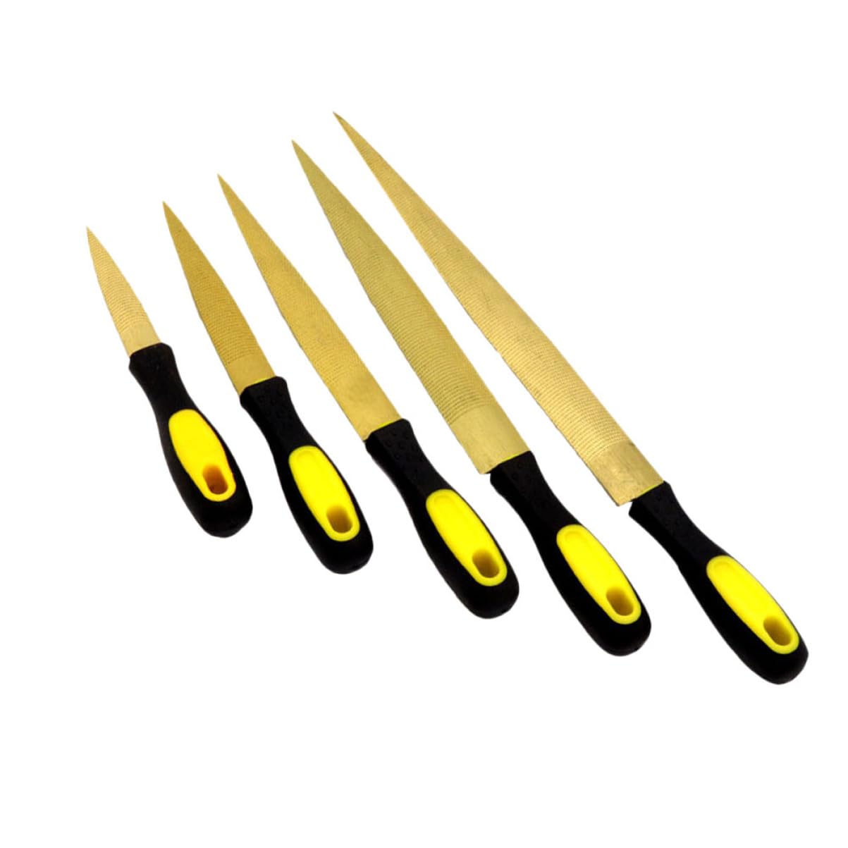 DOITOOL Juego De 5 Uds De Limas De Acero Para Carpintería Herramienta De Carpintería Limas Para Tallar Madera