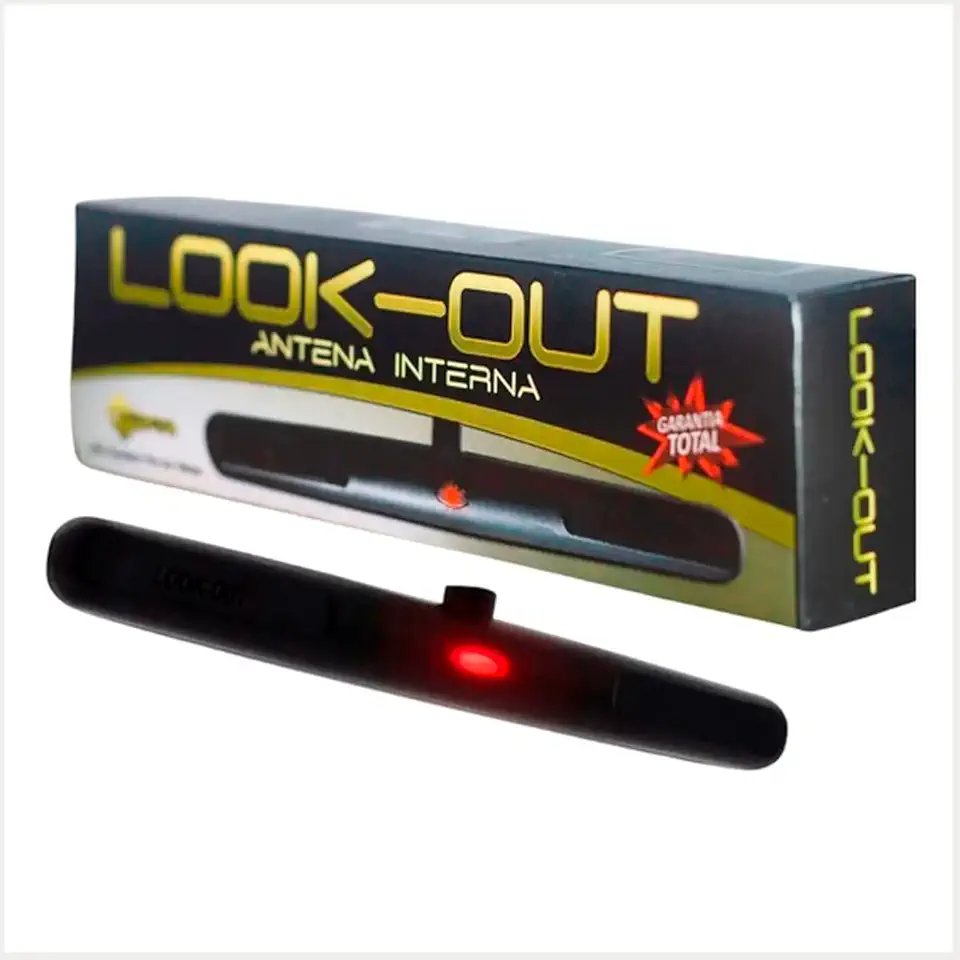 Antena Interna Automotiva De Parabrisa Look Out Am/Fm Universal para Carro