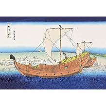 The Kazusa Province sea route Print shows the port side of a ship under sail with Mount Fuji in the background Katsushika Hokusai 17601849 was a Japanese artist ukiyo-e painter and printmaker of