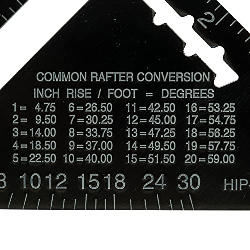 Image of DEWALT DWHT46031-0 Premium Rafter Square, 7 Inch (177 mm)