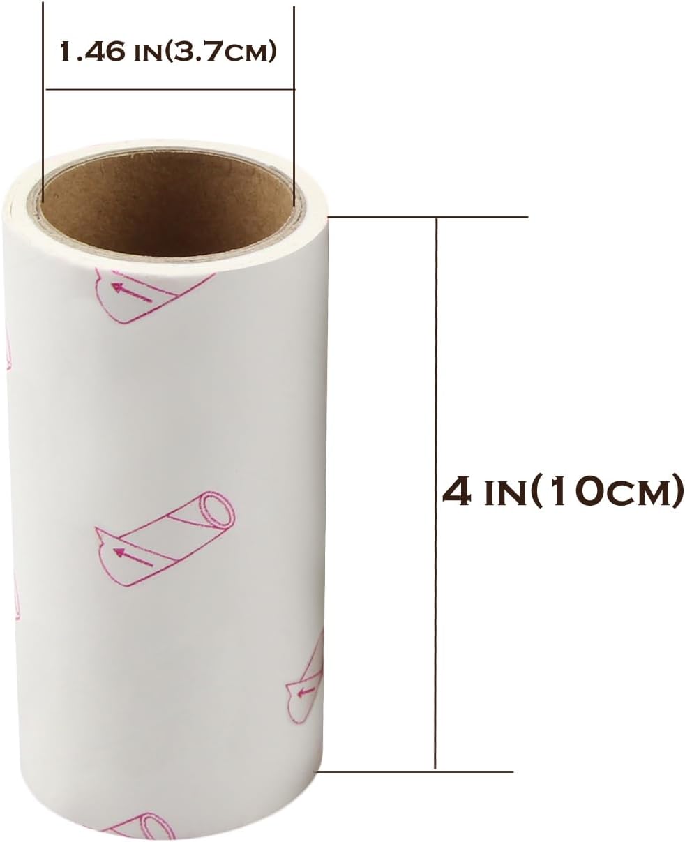 Lint Roller Refill, Stiy Roller Pet Hair Roller Refill, 4 inch 480 Sheets