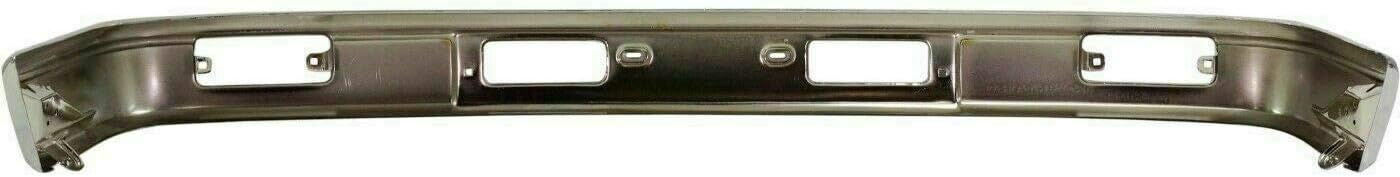 Front Bumper Chrome Steel For 1987-1988 Toyota Pickup 2WD Direct Replacement 5210189101
