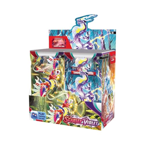 Image of Pokemoon TCG 50 Cardds Bundle | 5 Packs of 10 Random Collectible Trading Cardds | Surprise Cardd Set for Kids & Collectors (Scarlet Violet 5 Pack 50 Cards)