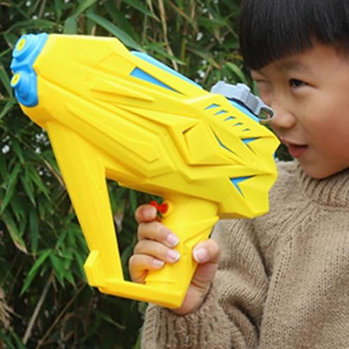 Image of Toyshine Handheld Water Gun Holi Pichkari with Pool Party Summer Festive Fun Toys for Kids Boys Girls - Yellow