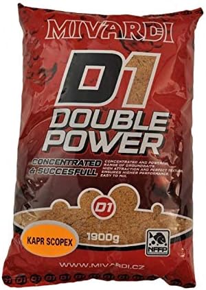 Mivardi M-GD1CASCO Ground Bait Aroma Additive D1 - Carp Scopex, 6.9 oz (1,900 g)