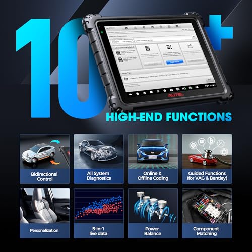 Autel MaxiCOM Ultra Lite Scanner: 2026 Intelligent Tool as MaxiSys Ultra S2, Up of MS909 MS919 Elite II Pro, 2 Years Free Update, Motor TruSpeed, Topology 2.0, 40+ Service, 3000+ Active Test, FCA SGW - Image 6