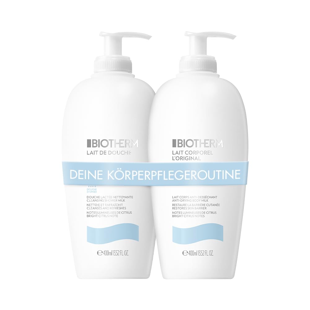 Biotherm Lait Corporel L'Original, feuchtigkeitsspendende Körperlotion mit Life Plankton für geschmeidige Haut, sanfte Körperpflege mit zartem Duft, Bodylotion für hydratisierte Haut