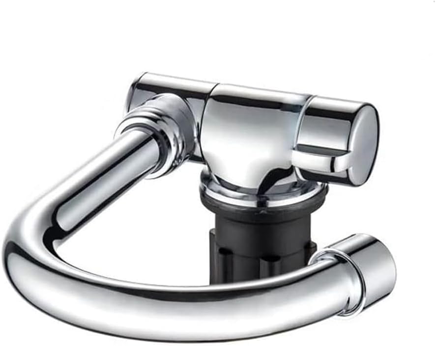 Foldable Kitchen Faucet for Caravan Boat Camper Yacht - Chrome Sink Mixer Tap for Camping and Outdoor Use Space-Saving Design and Stylish
