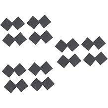 minkissy 12pairs Non-Slip Heel Pads for Women High Heel Grounding Shoes Stickers Silent Foot Pads Square Protection Decals Easy to Use s