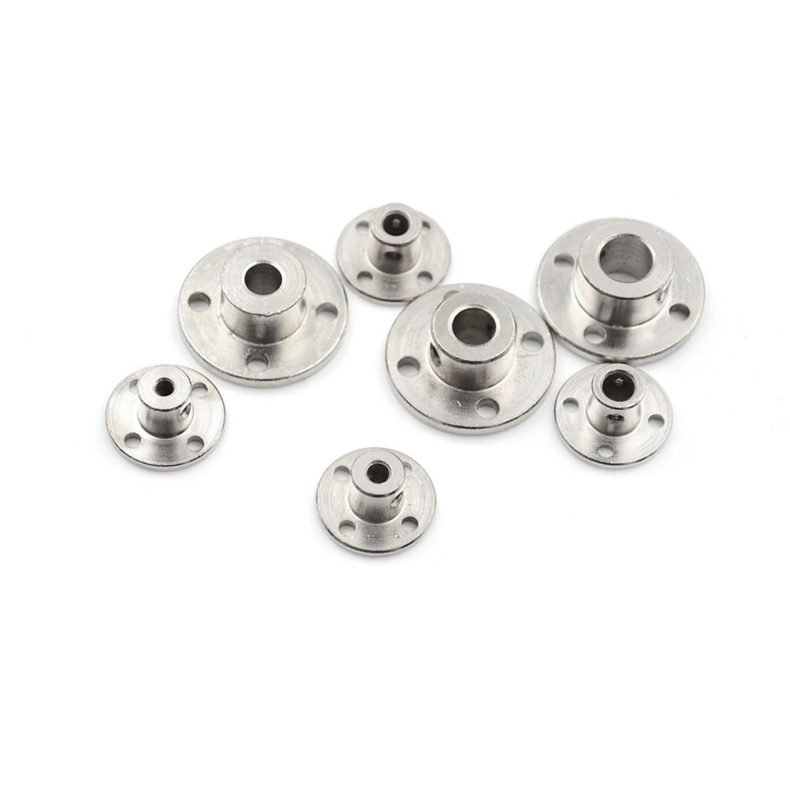Acoplamiento de brida rígida, conector de Motor acoplador de eje guía de Motor 3/4/5/6/7/8/10mm R11 1 Uds.(8mm)