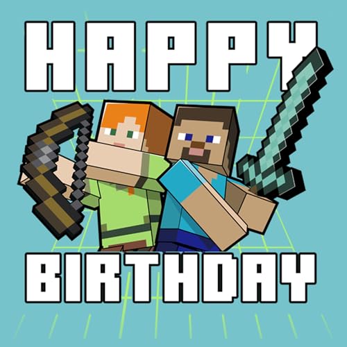 Fifth Sun Minecraft Birthday Girls Short Sleeve Tee Shirt2