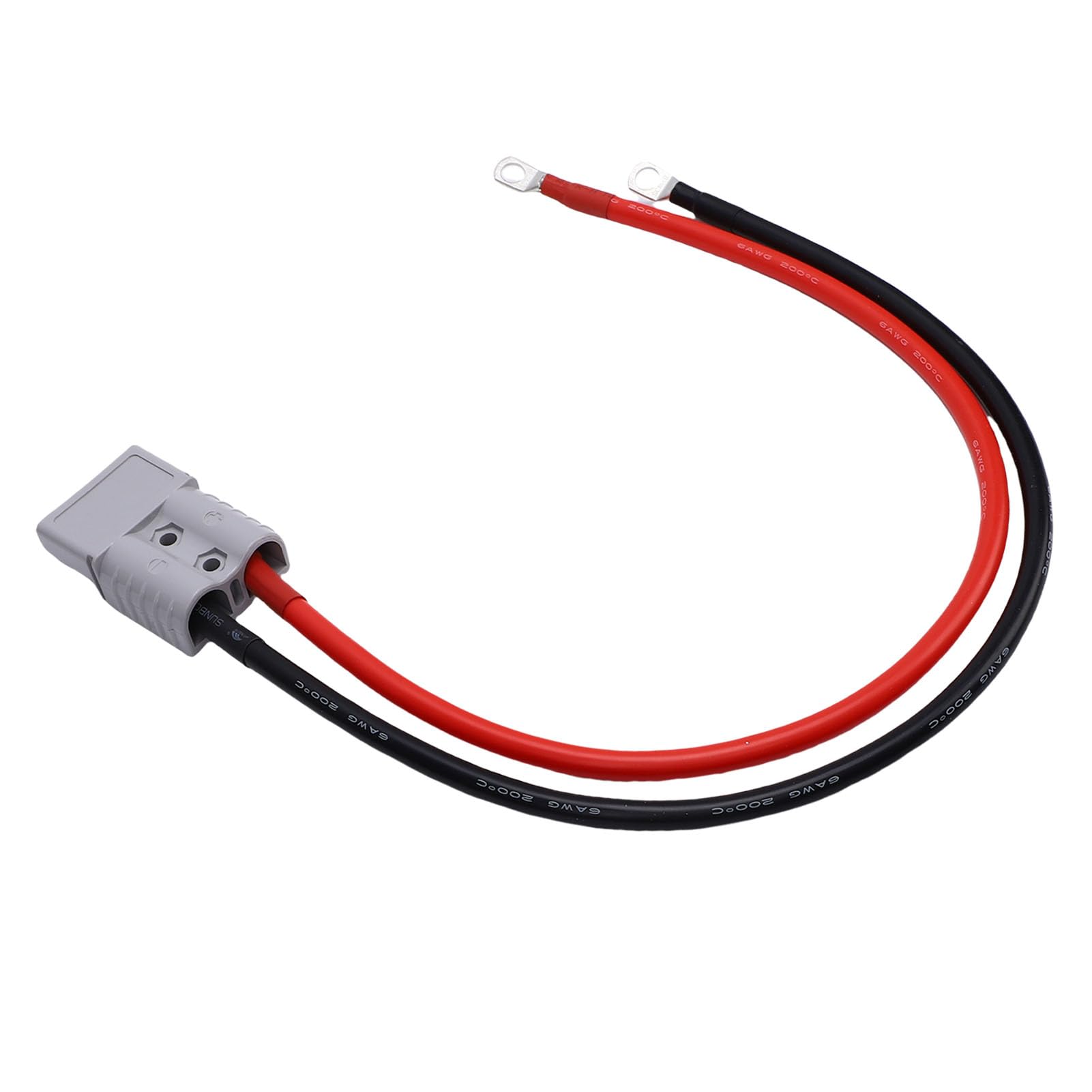 Connettore Rapido Batteria, Connettore Anderson 600 V 120 A, Spina SC16-8 Terminale 6 AWG per Carrelli Elevatori Elettrici, Carrelli da Golf, Auto A Batteria